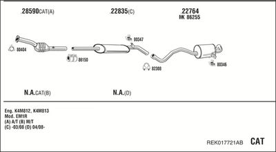 WALKER REK017721AB