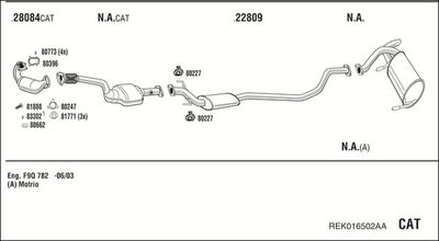 WALKER REK016502AA