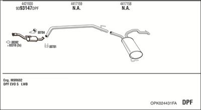WALKER OPK024431FA WALKER OPK024431FA