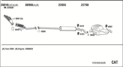 WALKER VOH09462B