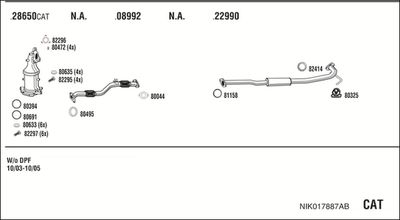 WALKER NIK017887AB