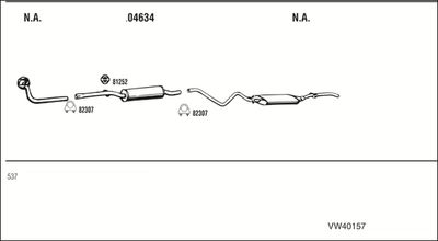WALKER VW40157