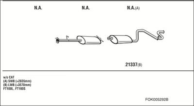WALKER FOK005292B WALKER FOK005292B