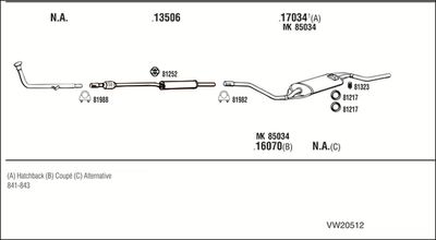 WALKER VW20512