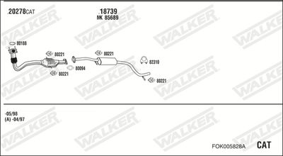 WALKER FOK005828A WALKER FOK005828A