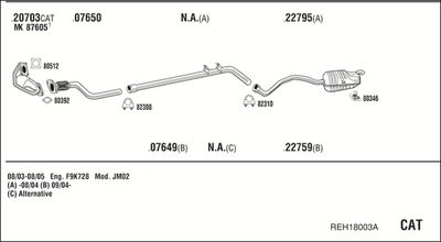 WALKER REH18003A