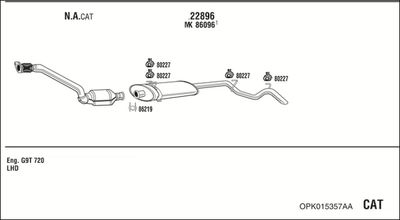 WALKER OPK015357AA