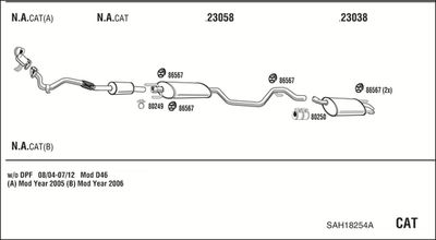 WALKER SAH18254A