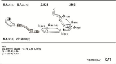 WALKER NIK016952AF