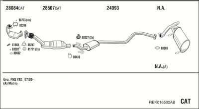 WALKER REK016502AB