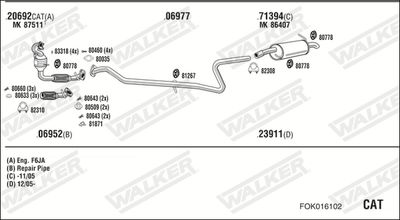 WALKER FOK016102