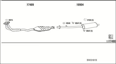 WALKER BW31819