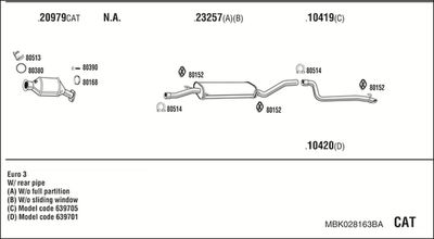 WALKER MBK028163BA