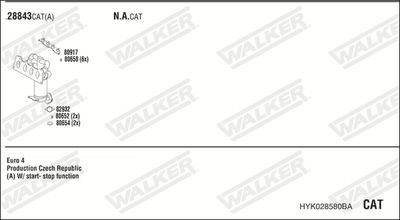 WALKER HYK028580BA