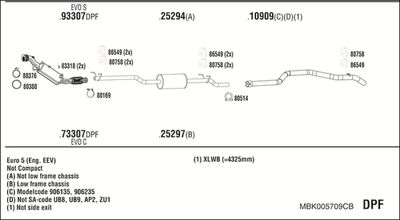WALKER MBK005709CB