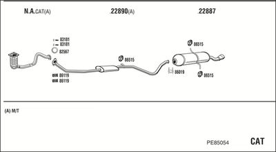 WALKER PE85054