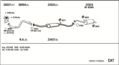 WALKER NIK017180BA