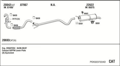 WALKER PEK023722AD