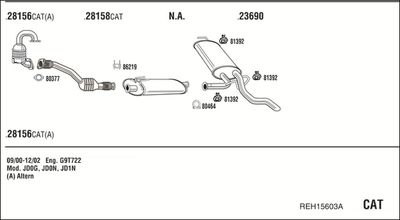 WALKER REH15603A