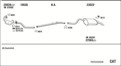 WALKER REK030936