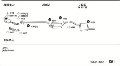 WALKER FOK014486A