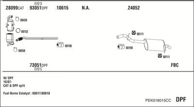 WALKER PEK018015CC