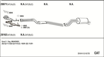 WALKER BWH15167B