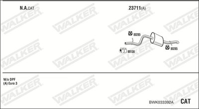 WALKER BWK033392A
