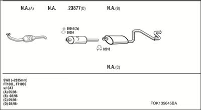 WALKER FOK135645BA
