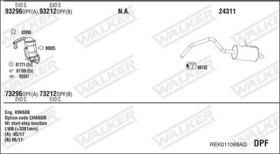WALKER REK011068AD