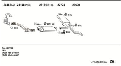 WALKER OPK015356BA