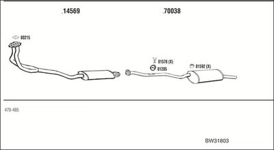WALKER BW31803