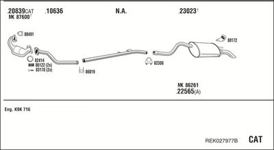 WALKER REK027977B WALKER REK027977B