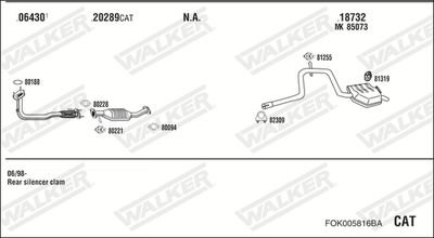 WALKER FOK005816BA WALKER FOK005816BA