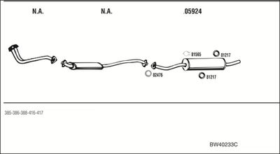 WALKER BW40233C