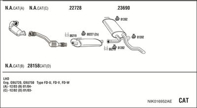 WALKER NIK016952AE