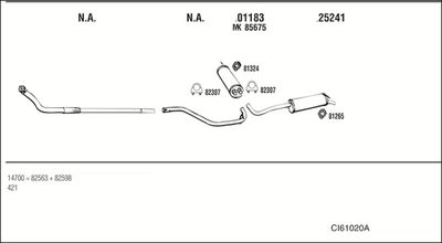 WALKER CI61020A