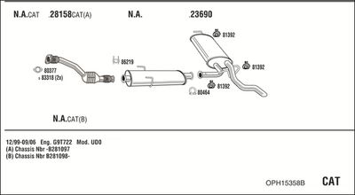WALKER OPH15358B