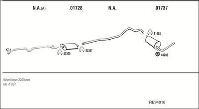 WALKER RE94016 WALKER RE94016