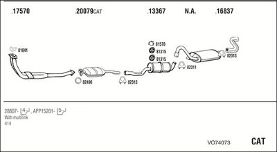 WALKER VO74073