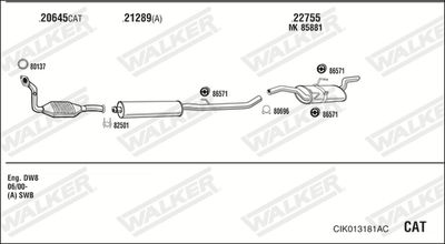 WALKER CIK013181AC