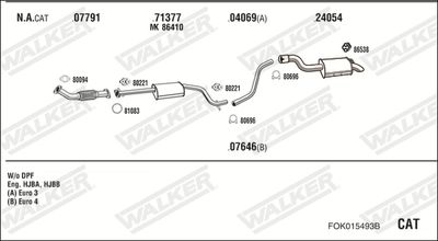 WALKER FOK015493B WALKER FOK015493B