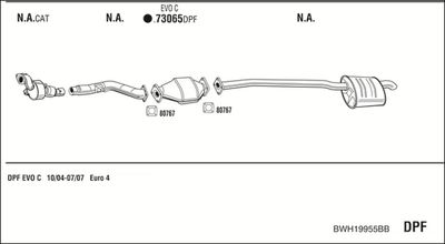 WALKER BWH19955BB