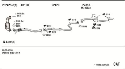 WALKER HYH15380BB