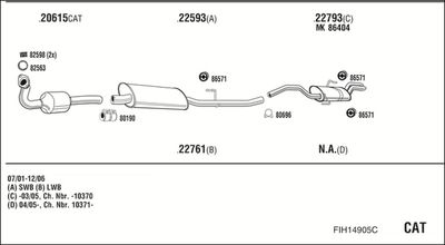 WALKER FIH14905C