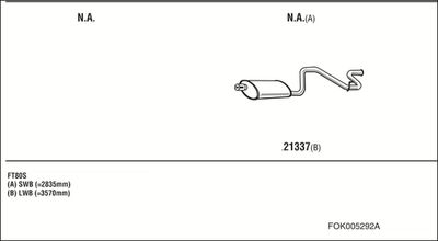 WALKER FOK005292A WALKER FOK005292A