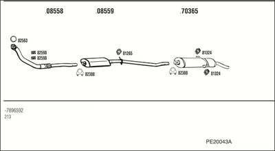 WALKER PE20043A