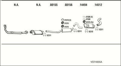 WALKER VO74005A