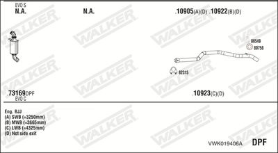 WALKER VWK019406A