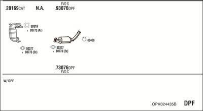 WALKER OPK024435B WALKER OPK024435B
